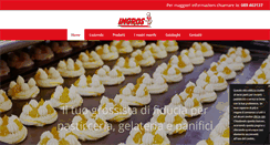 Desktop Screenshot of ingros-prodottipasticceria.com