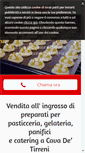 Mobile Screenshot of ingros-prodottipasticceria.com